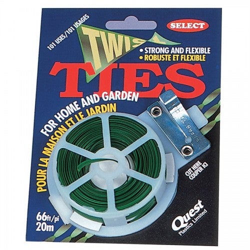 Twist Ties - 50 Feet with Cutter