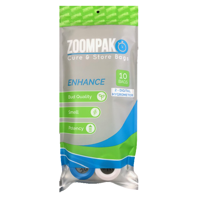Zoompak Cure & Store Bags w/ Hygrometers