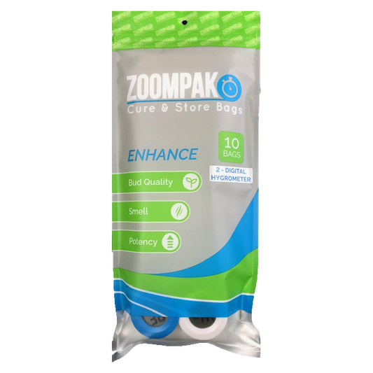 Zoompak Cure & Store Bags w/ Hygrometers