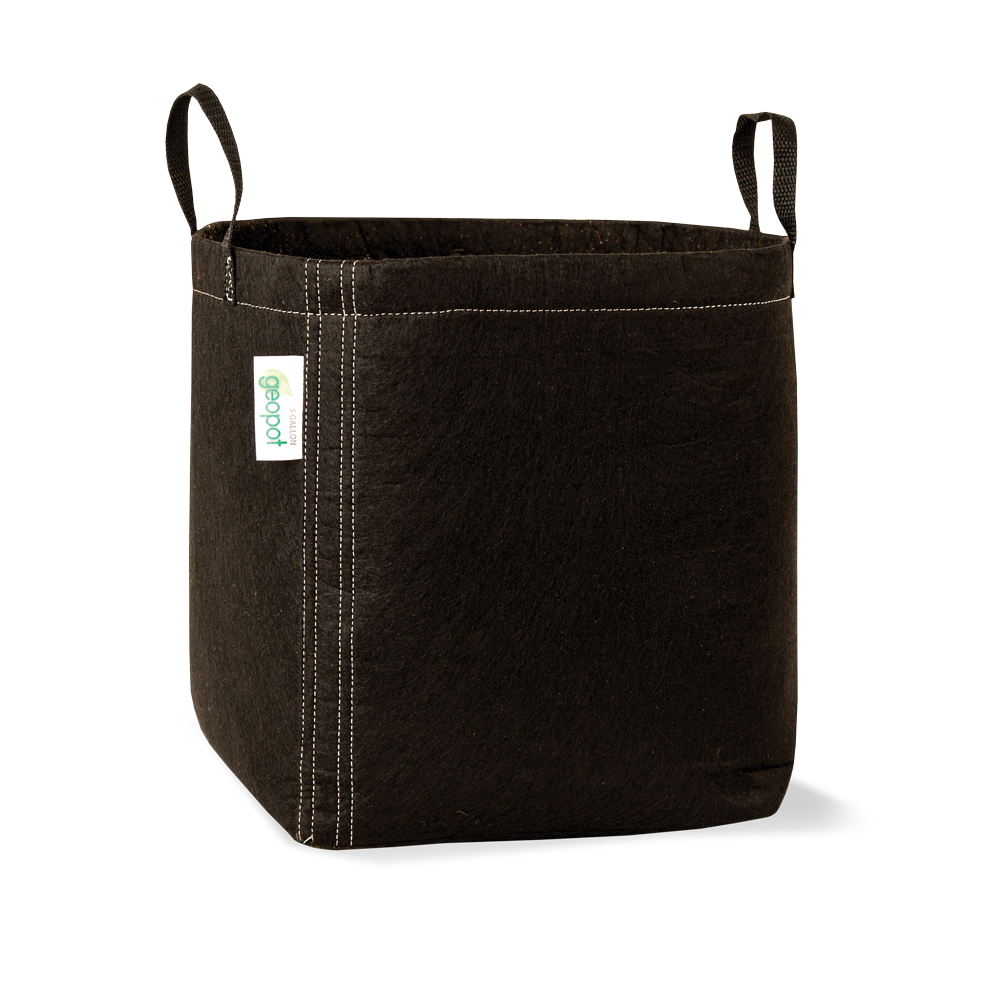 GeoPot Fabric Pots with Handles - 25 Gallon