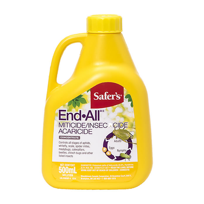 Safer's End-All II Miticide & Insecticide Concentrate - 500 ML