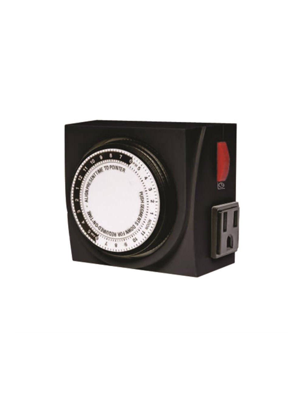 Timemaster Analog Timer - 2 Outlet