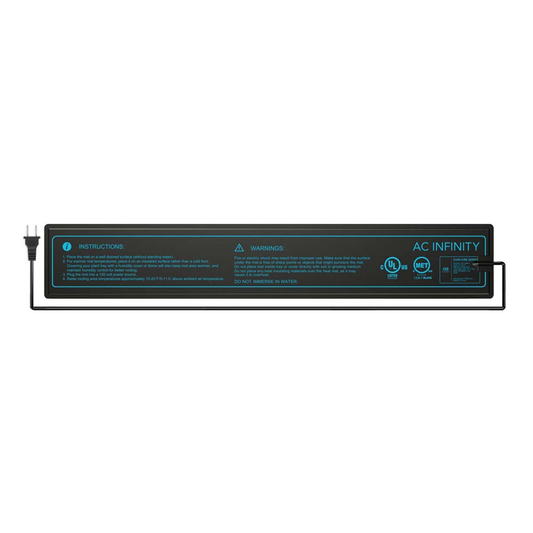 AC Infinity Suncore A1 Seedling Heat Mat with Controller (3" x 20")