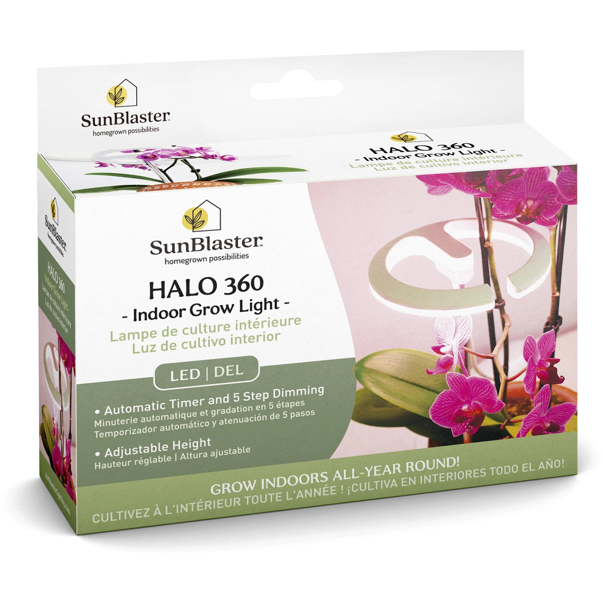 SunBlaster Halo 360 LED Plant Light