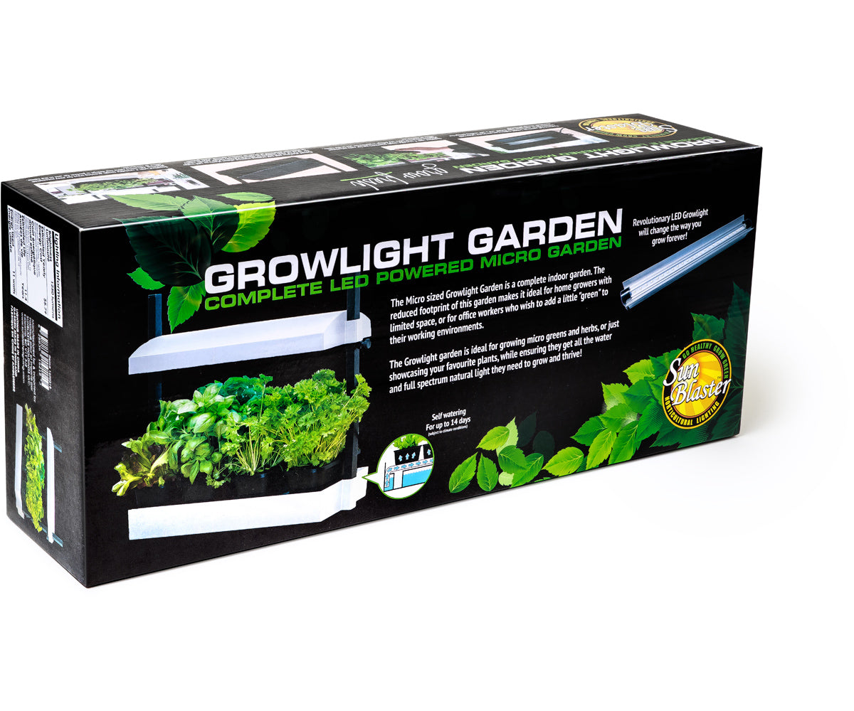 SunBlaster Micro Grow Light Garden - White LED