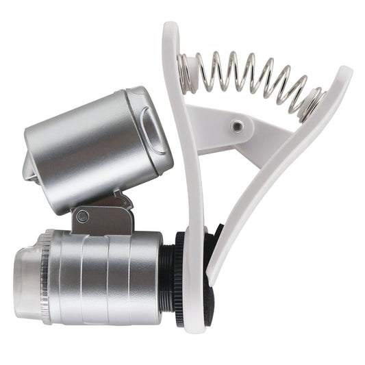 Grower's Edge Illuminated Microscope with Clip - 60x