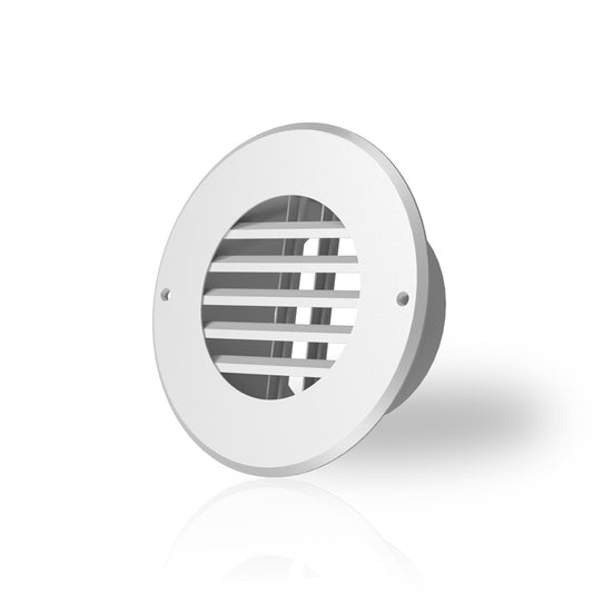 AC Infinity Wall-Mount Steel Duct Grille Vent - 4 Inch
