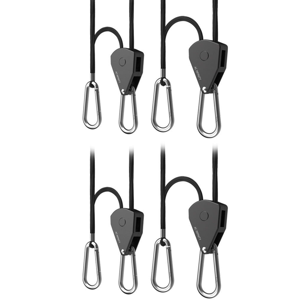 AC Infinity Adjustable Rope Clip Hanger - Two Pairs