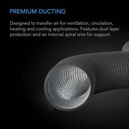 AC Infinity Flexible Four-Layer Ducting 10-Inch - 25 Feet