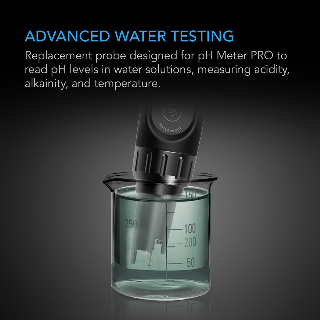AC Infinity Hydroponic PH Pen Meter Pro Kit - Replacement Probe