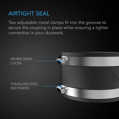 AC Infinity Noise Reduction Clamp - 4-Inch