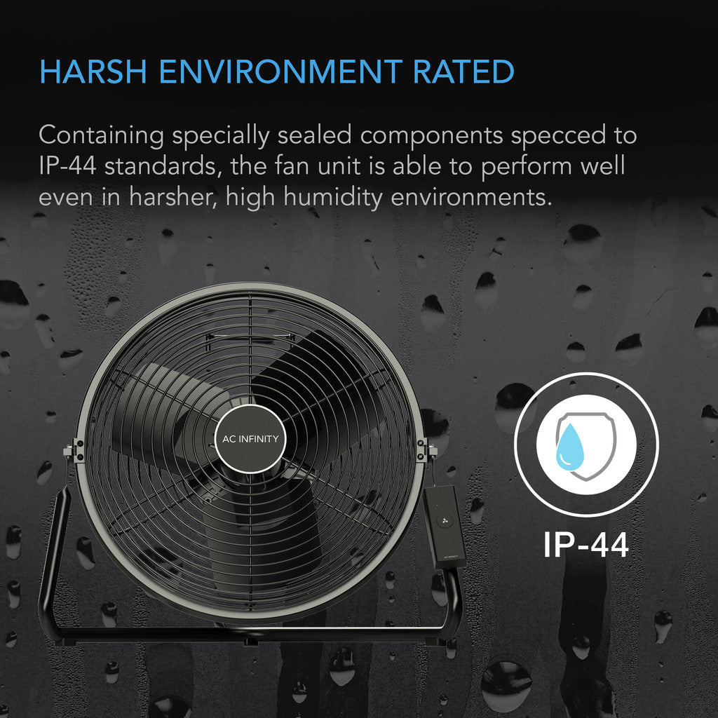 AC Infinity Cloudlift S12 Floor/Wall Fan with Wireless Controller