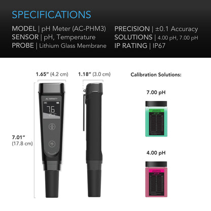 AC Infinity PH Pen Meter Kit
