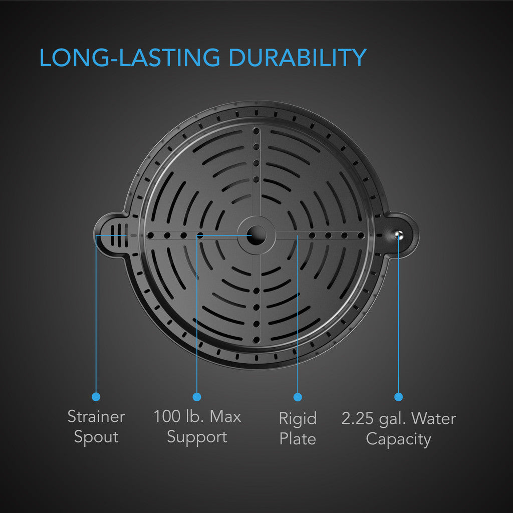 AC Infinity Self-Watering Fabric Pot Base XL - 4 Pack