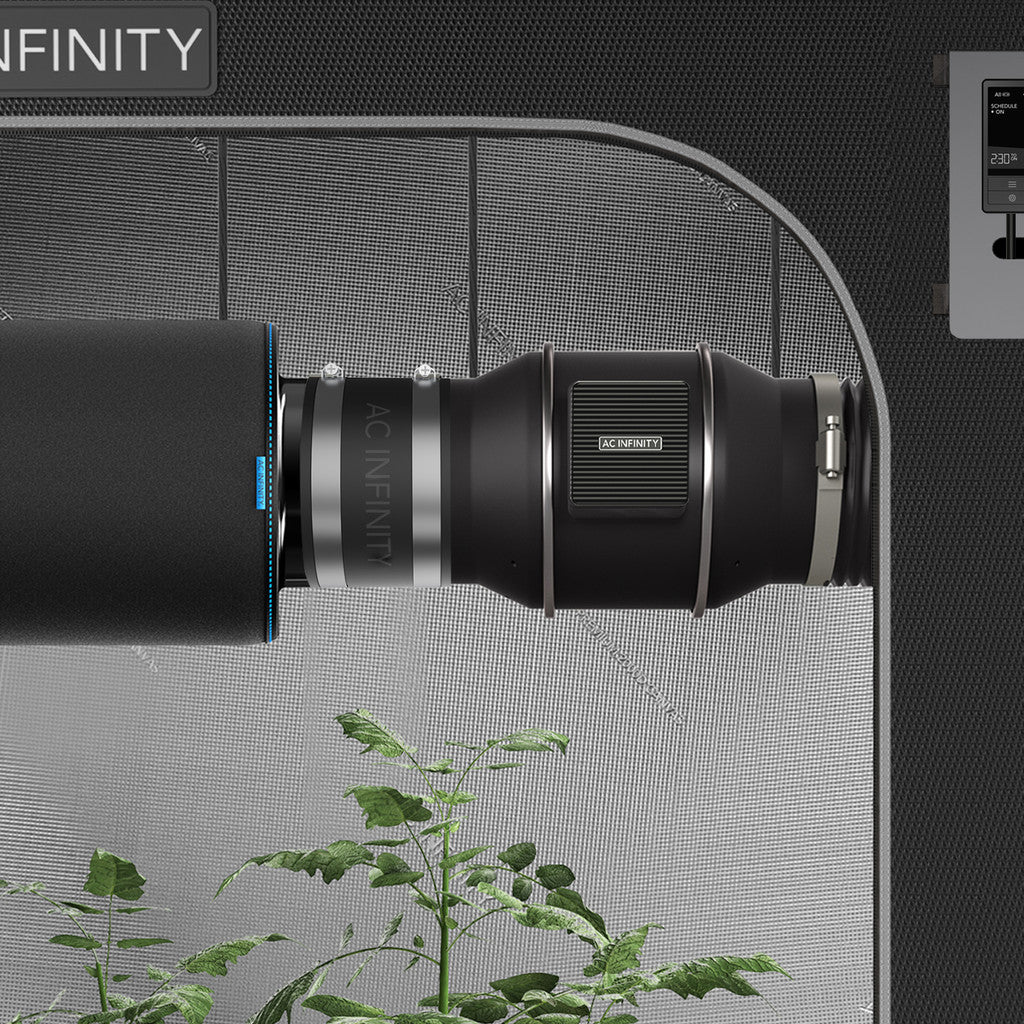 AC Infinity Noise Reduction Clamp - 4-Inch