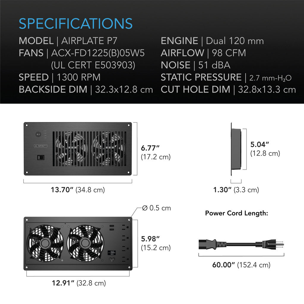 AC Infinity Airplate P7