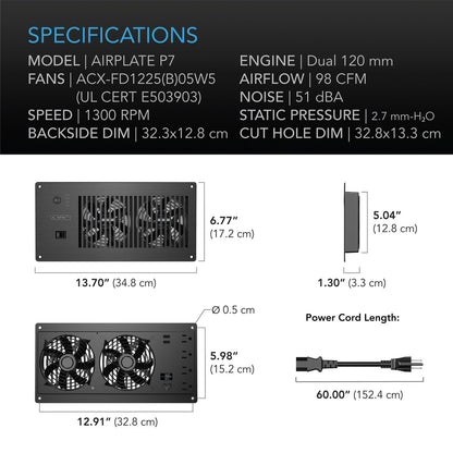 AC Infinity Airplate P7