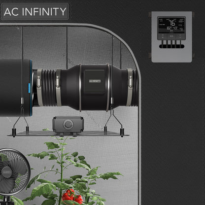 AC Infinity Cloudline T6 Inline Fan with Controller 69 Pro