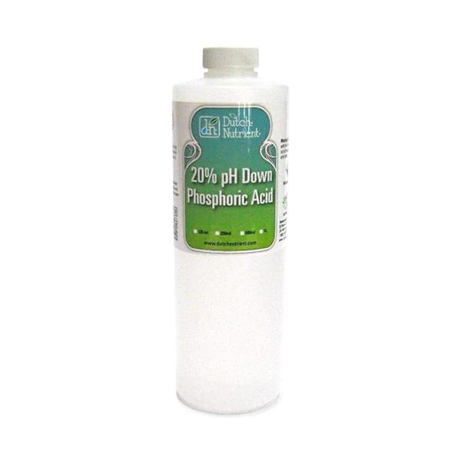 Dutch Nutrient pH Down 20% Phosphoric Acid - 500 ML