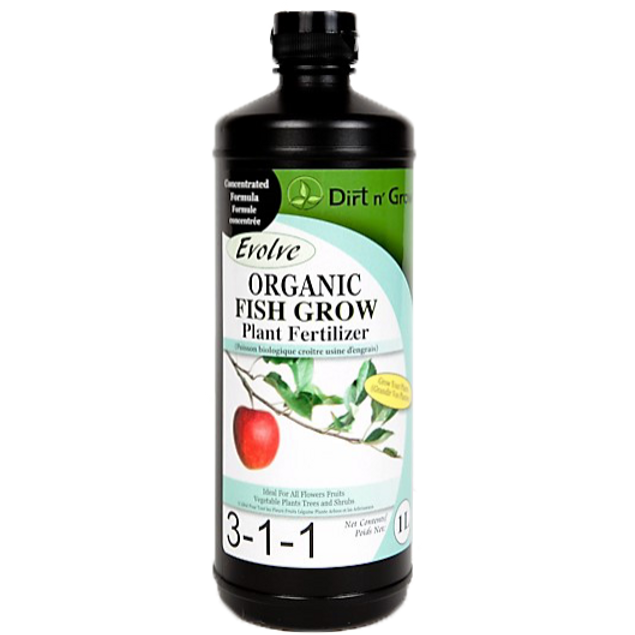 Dirt N Grow Evolve Fish Grow 3-1-1 - 4 Litre
