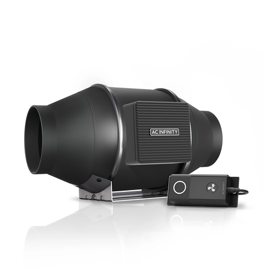 AC Infinity Cloudline S4 Inline Fan with Speed Controller