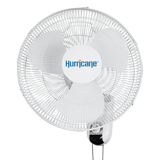 Hurricane Classic Oscillating Wall Mount Fan - 16 Inch