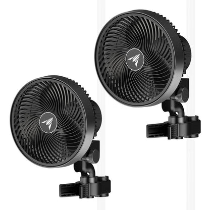 AC Infinity Cloudray S6 Gen 2 Auto Oscillation Clip Fans 2 Pack