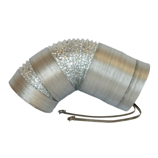 Hydro Star Premium Ducting with Clamps - 8 Inch