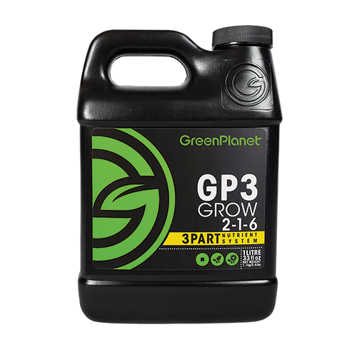 Green Planet Nutrients GP3 Grow - 1 Litre