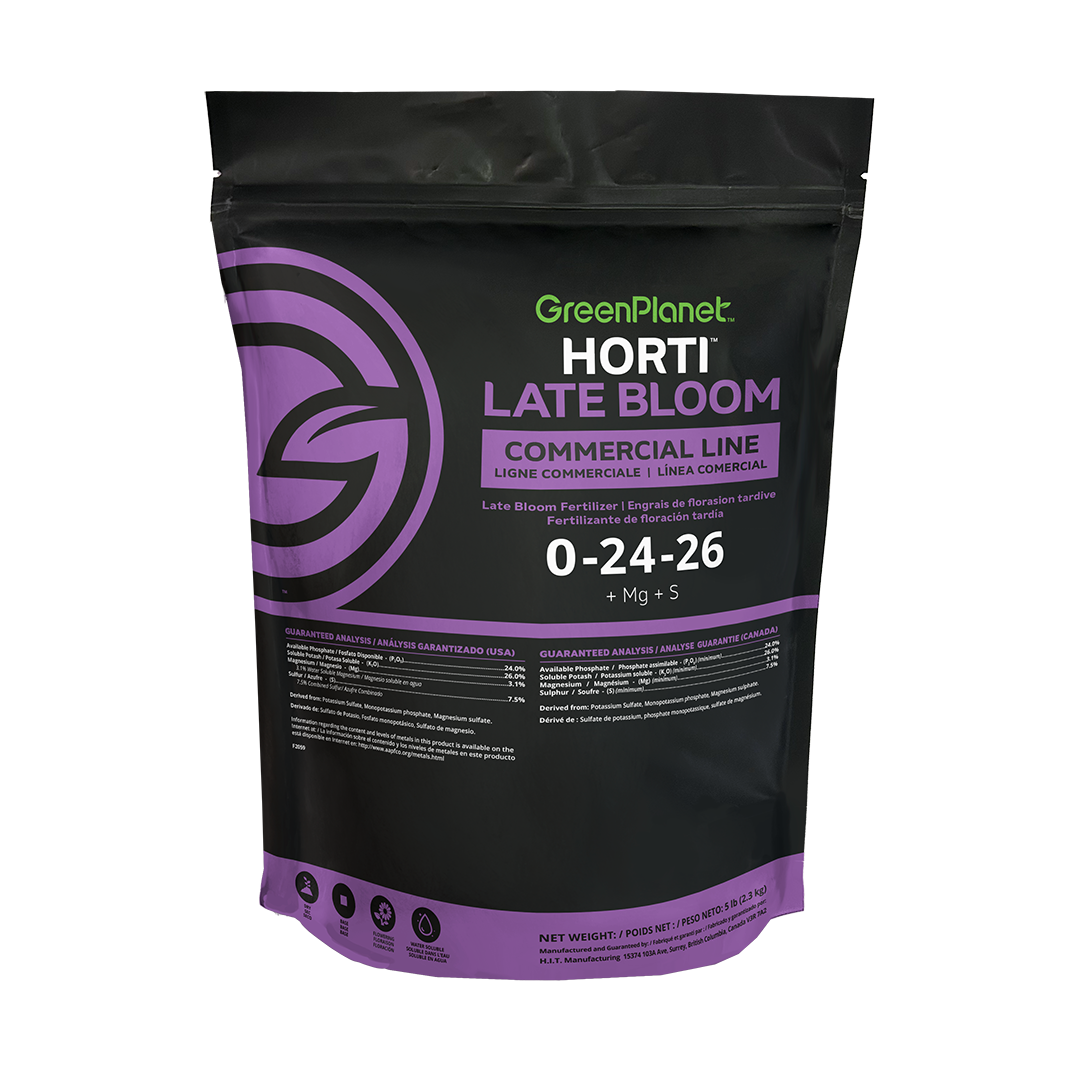 Green Planet Nutrients Horti Late Bloom - 5 LBS