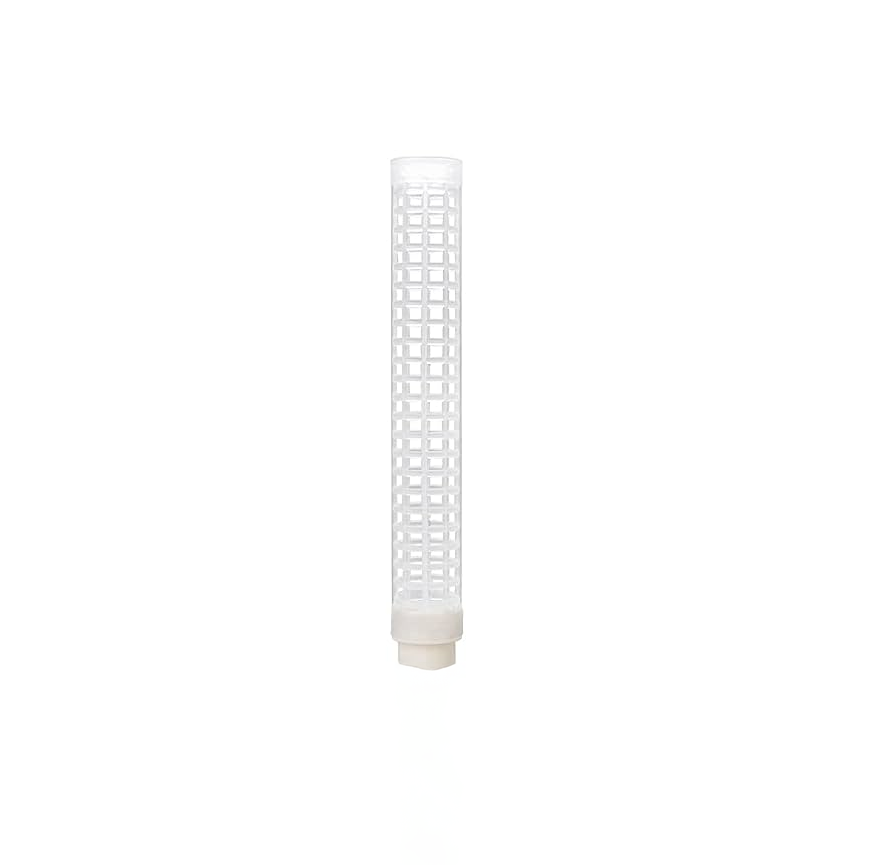 White Stackable Mesh Moss Pole