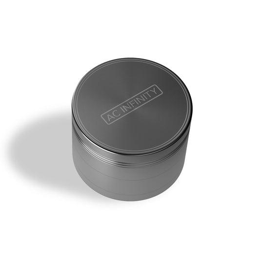 AC Infinity 3 Chamber Spice Grinder - Gunmetal 2 Inch
