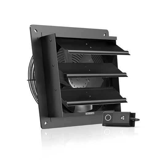 AC Infinity Airlift S12 Shutter Exhaust Ventilation Fan with Speed Controller