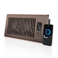 AC Infinity AirTap T4 Quiet Register Booster Fan System - Bronze 4 Inch x 10 Inch Registers