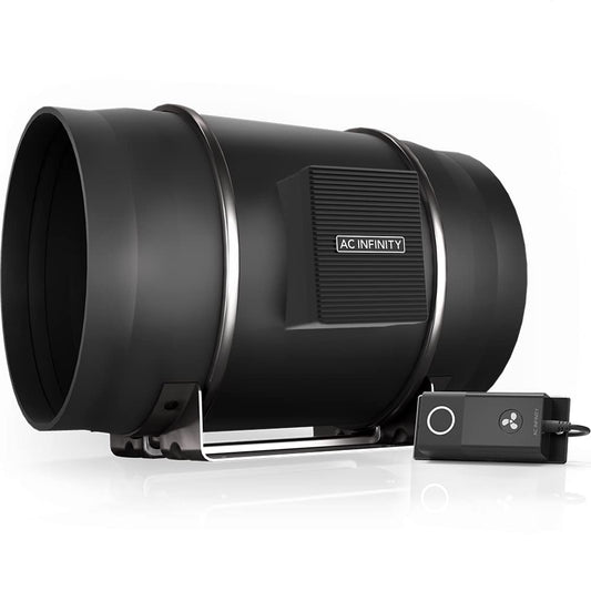 AC Infinity Cloudline S6 Inline Fan with Speed Controller