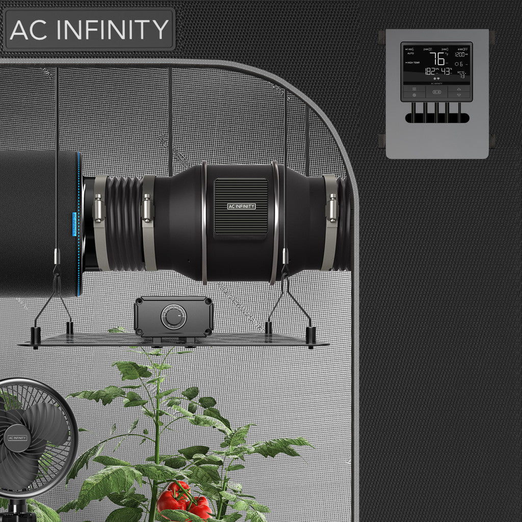 AC Infinity Cloudline T10 Inline Fan with Controller 67