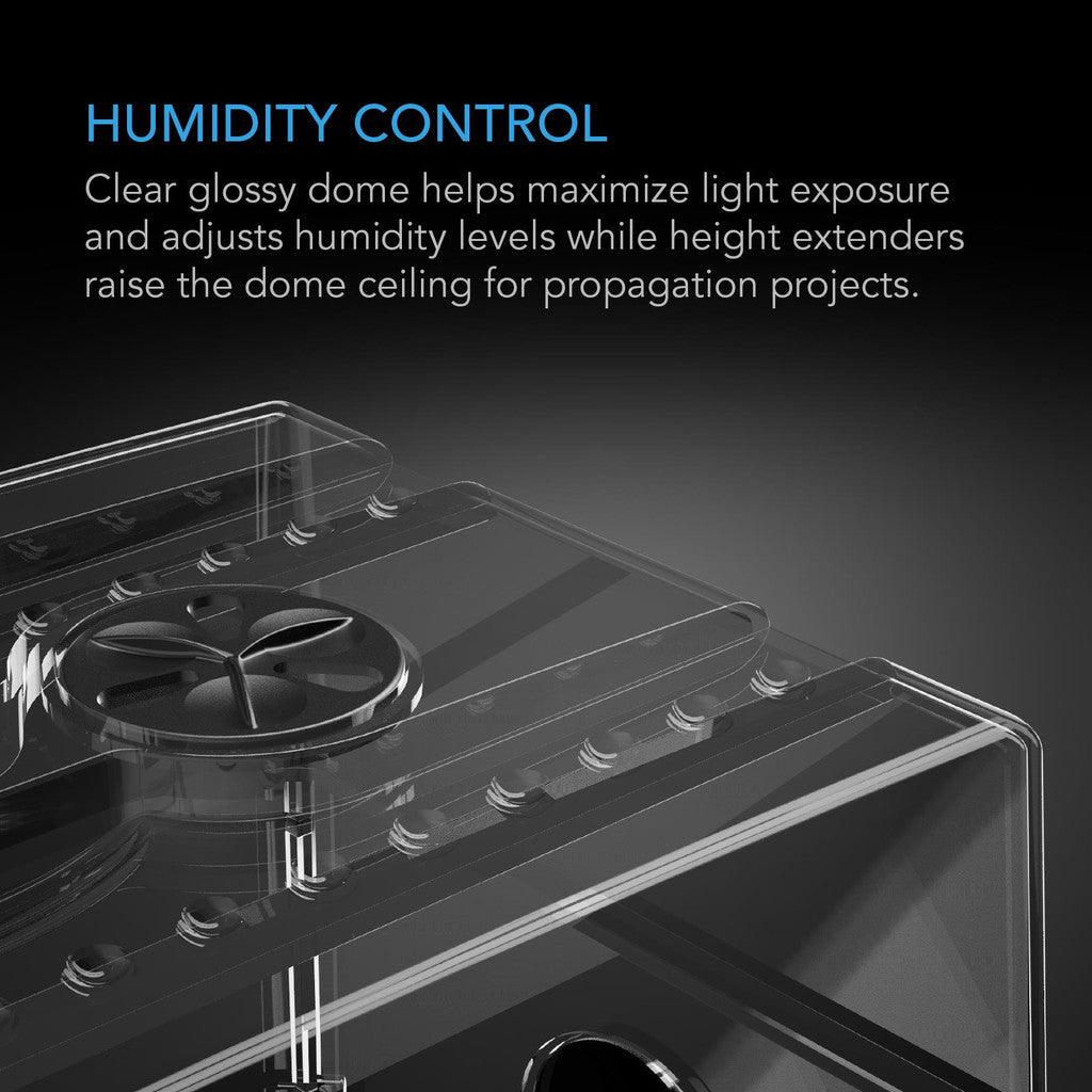 AC Infinity Propagation Kit With Height Extension - 5x8 Tray