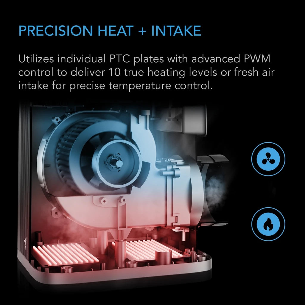 AC Infinity Thermoforge T7 Plant Heater with AI-Powered VPD Controller