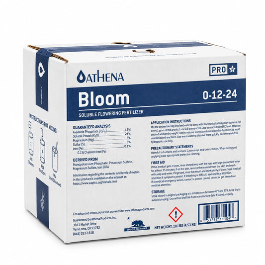 Athena Nutrients Pro Line Bloom - 10 LB (2lb/Bag, 5/Case)