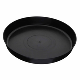 Black Plant Saucers - 14 Inch
