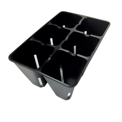 Bootstrap Farmer Heavy Duty 6 Cell Tray Inserts - Black