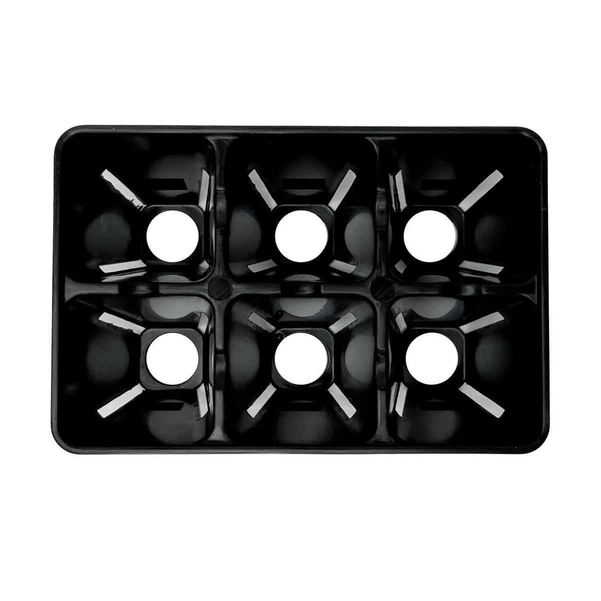 Bootstrap Farmer Heavy Duty 6 Cell Tray Inserts - Black