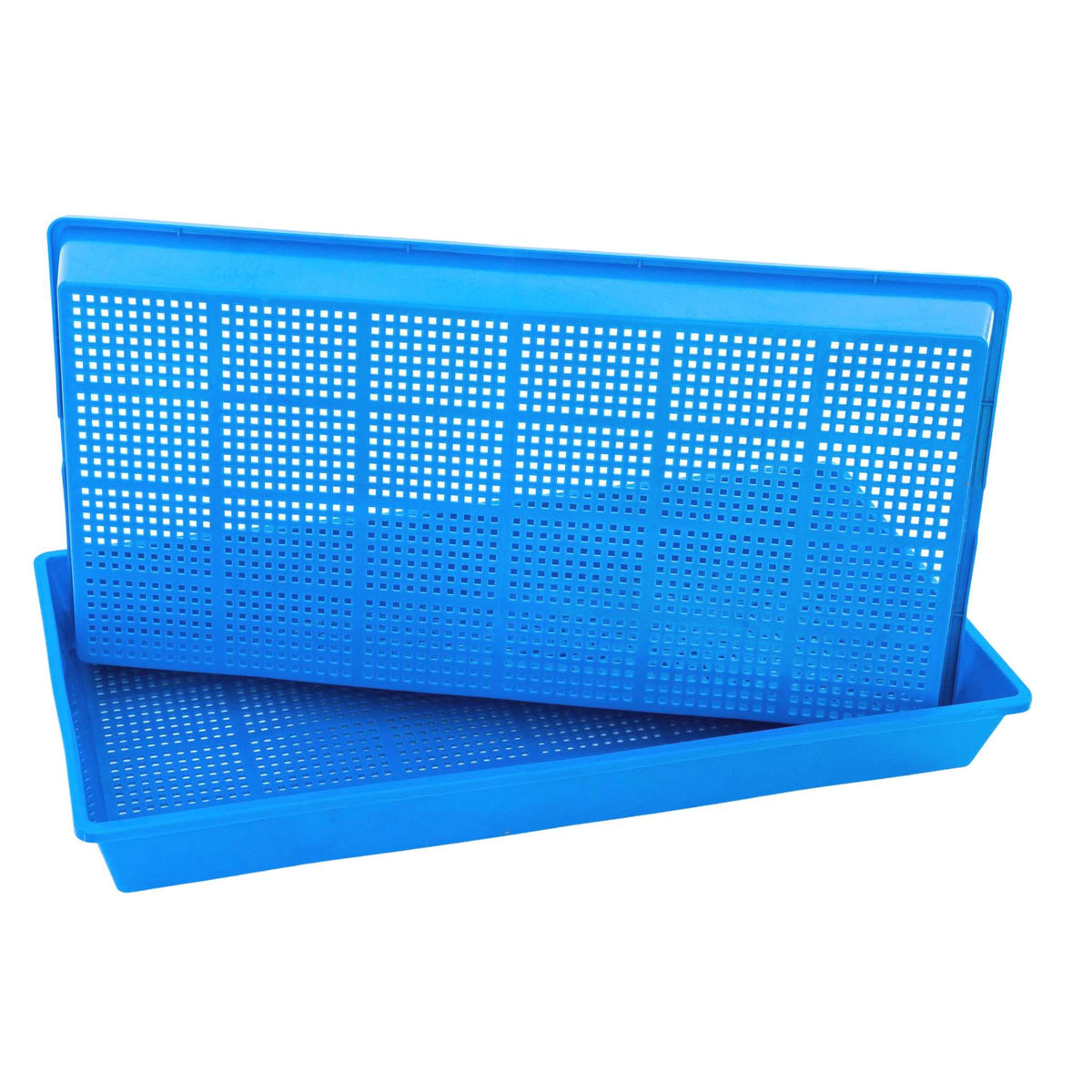 Bootstrap Farmer Heavy Duty Deep Mesh Tray 10x20 - Blue