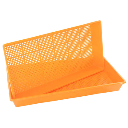 Bootstrap Farmer Heavy Duty Deep Mesh Tray 10x20 - Orange