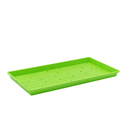 Bootstrap Farmer Heavy Duty Microgreen Shallow Tray 10x20 - Green (Holes)