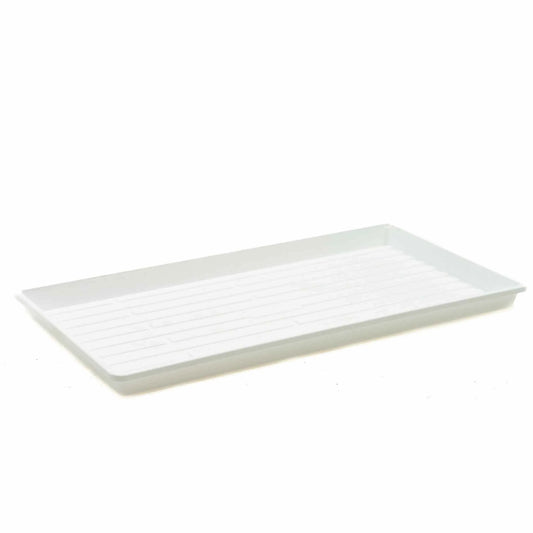 Bootstrap Farmer Heavy Duty Microgreen Shallow Tray 10x20 - White