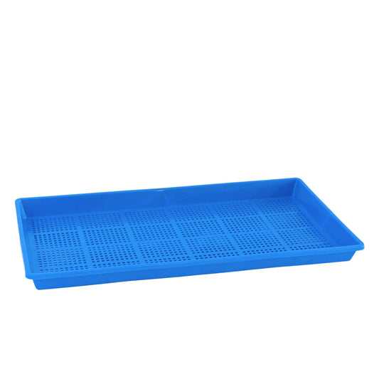 Bootstrap Farmer Heavy Duty Shallow Mesh Tray 10x20 - Blue