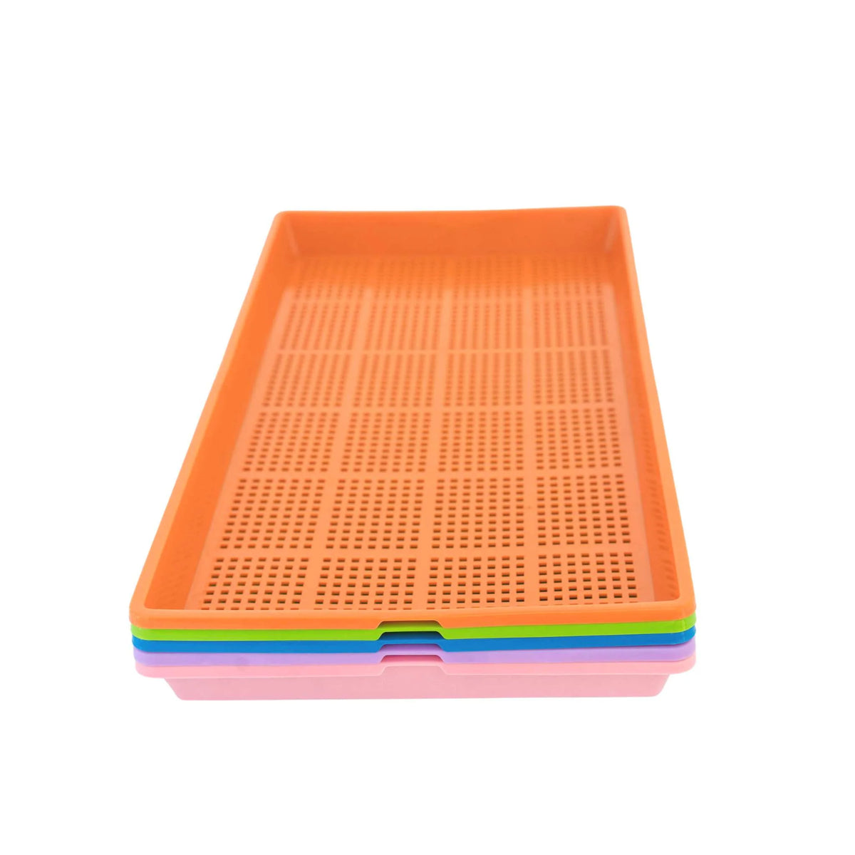 Bootstrap Farmer Heavy Duty Shallow Mesh Tray 10x20 - Blue