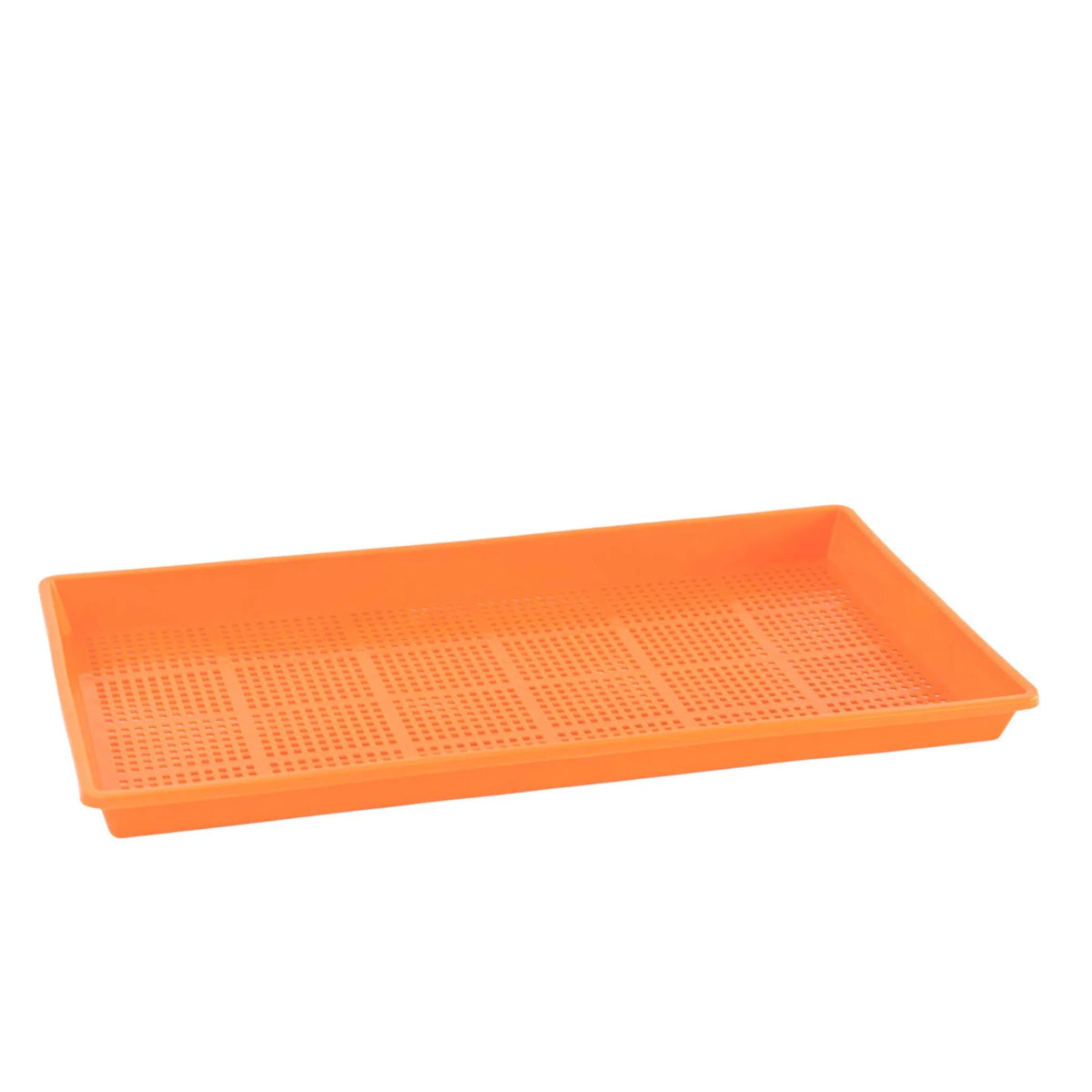 Bootstrap Farmer Heavy Duty Shallow Mesh Tray 10x20 - Orange
