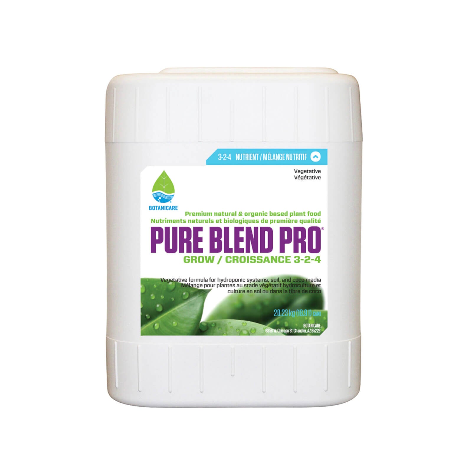Botanicare Pure Blend Grow - 5 Gallon
